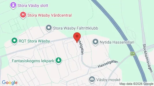 Apartments for rent i Upplands Väsby - kort over placeringen