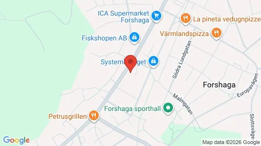 Apartments for rent i Forshaga - kort over placeringen