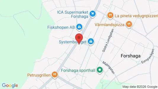 Apartments for rent i Forshaga - kort over placeringen