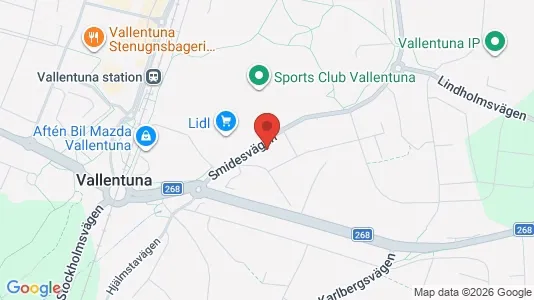 Apartments for rent i Vallentuna - kort over placeringen