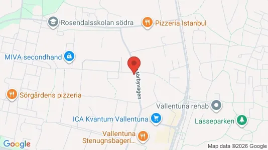 Apartments for rent i Vallentuna - kort over placeringen