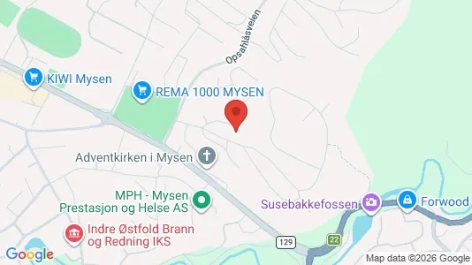 Apartments for rent i Eidsberg - kort over placeringen