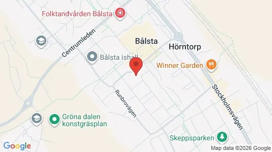 Apartments for rent i Håbo - kort over placeringen