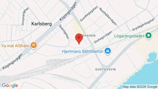 Apartments for rent i Västerås - kort over placeringen