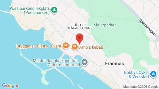 Apartments for rent i Västerås - kort over placeringen