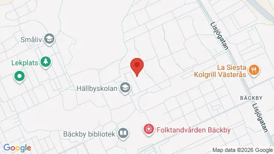 Apartments for rent i Västerås - kort over placeringen