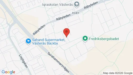 Apartments for rent i Västerås - kort over placeringen