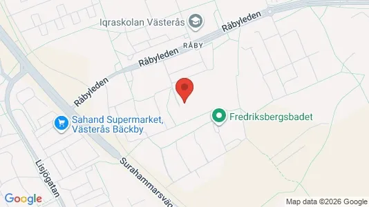 Apartments for rent i Västerås - kort over placeringen