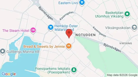 Apartments for rent i Västerås - kort over placeringen