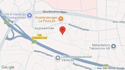 Apartments for rent i Västerås - kort over placeringen