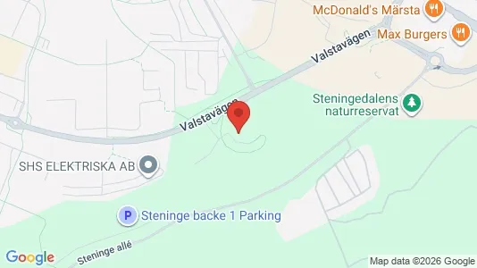 Rooms for rent i Sigtuna - kort over placeringen