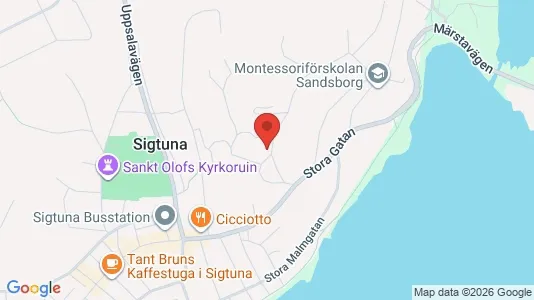 Apartments for rent i Sigtuna - kort over placeringen