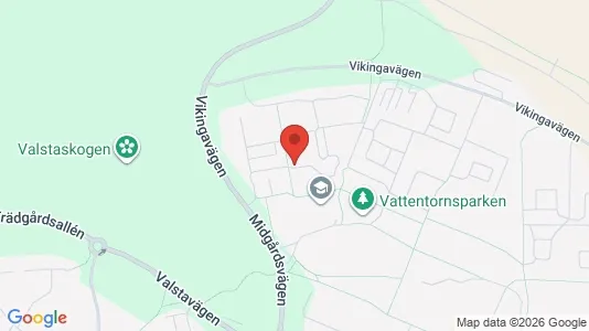 Rooms for rent i Sigtuna - kort over placeringen