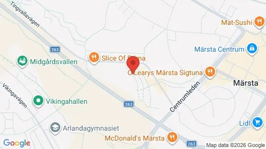 Apartments for rent i Sigtuna - kort over placeringen