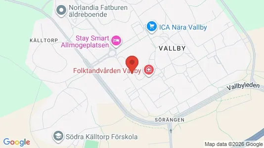 Apartments for rent i Västerås - kort over placeringen