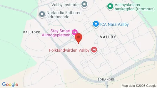 Apartments for rent i Västerås - kort over placeringen