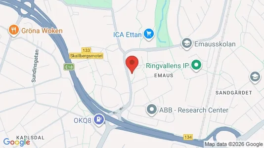 Apartments for rent i Västerås - kort over placeringen