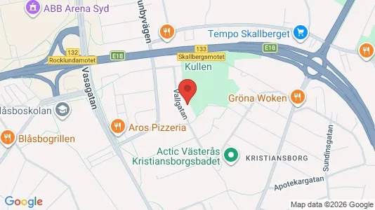 Apartments for rent i Västerås - kort over placeringen