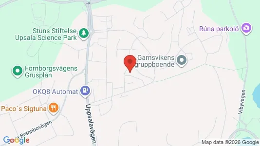 Apartments for rent i Sigtuna - kort over placeringen