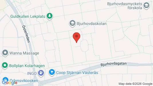 Apartments for rent i Västerås - kort over placeringen