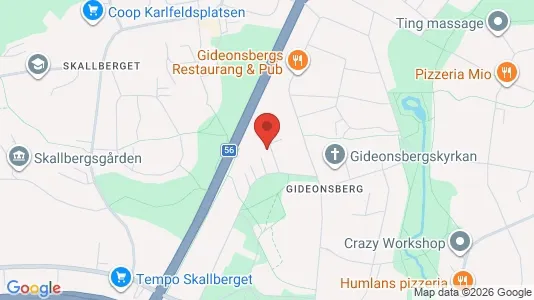 Apartments for rent i Västerås - kort over placeringen