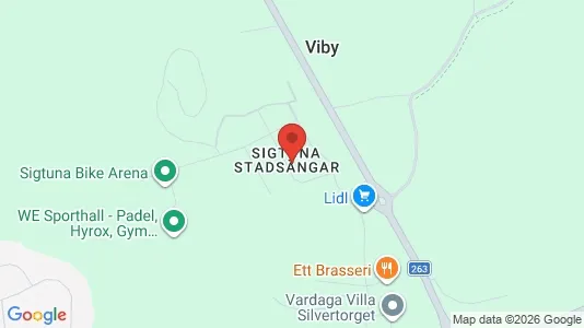 Apartments for rent i Sigtuna - kort over placeringen