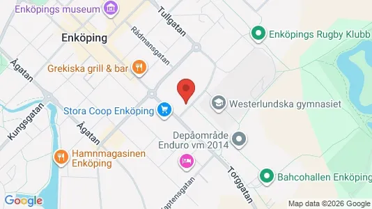 Apartments for rent i Enköping - kort over placeringen