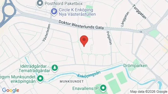 Apartments for rent i Enköping - kort over placeringen