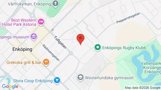 Apartments for rent i Enköping - kort over placeringen