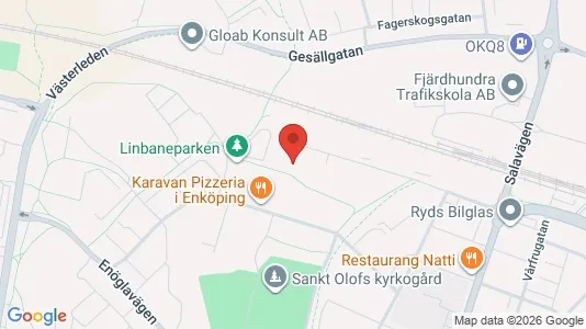 Apartments for rent i Enköping - kort over placeringen
