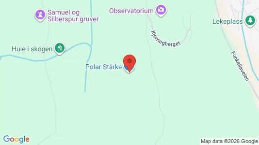 Rooms for rent i Kongsberg - kort over placeringen