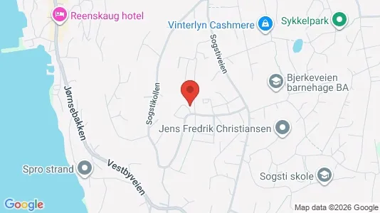 Apartments for rent i Frogn - kort over placeringen
