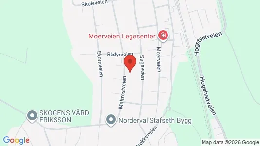 Apartments for rent i Ås - kort over placeringen