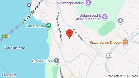 Apartments for rent i Frogn - kort over placeringen