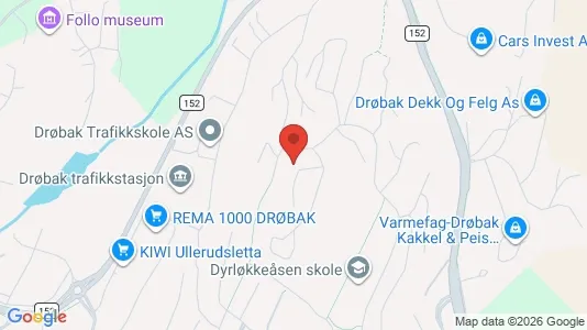 Apartments for rent i Frogn - kort over placeringen