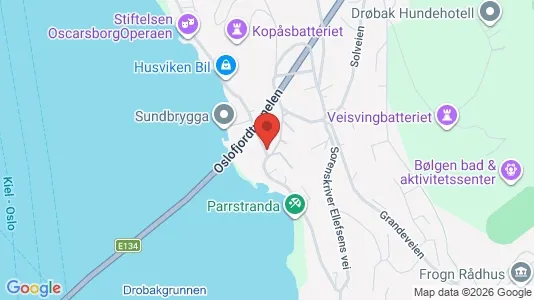 Apartments for rent i Frogn - kort over placeringen