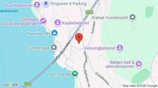 Apartments for rent i Frogn - kort over placeringen