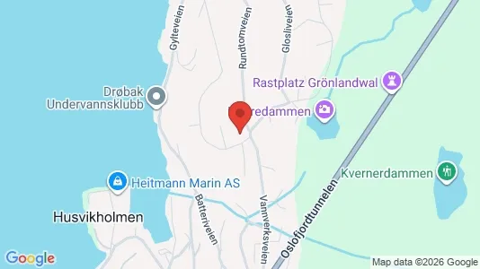 Apartments for rent i Frogn - kort over placeringen