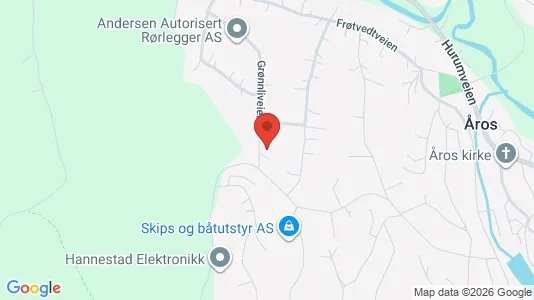 Apartments for rent i Røyken - kort over placeringen