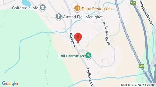 Apartments for rent i Drammen - kort over placeringen