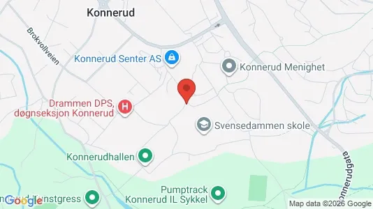 Apartments for rent i Drammen - kort over placeringen