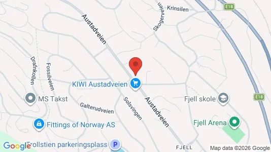 Apartments for rent i Drammen - kort over placeringen