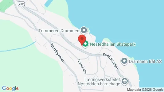 Apartments for rent i Drammen - kort over placeringen