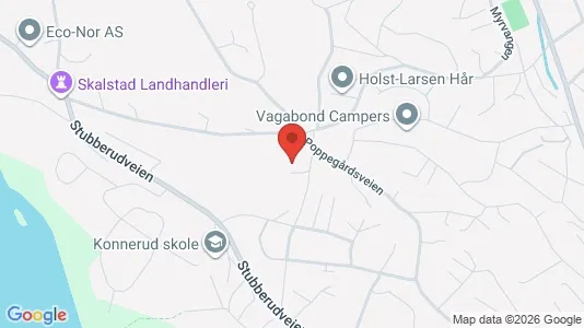 Rooms for rent i Drammen - kort over placeringen