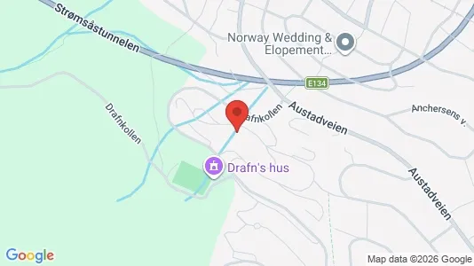 Apartments for rent i Drammen - kort over placeringen