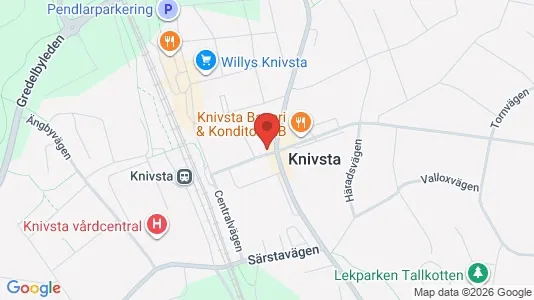 Apartments for rent i Knivsta - kort over placeringen