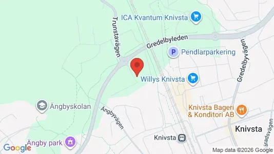 Apartments for rent i Knivsta - kort over placeringen