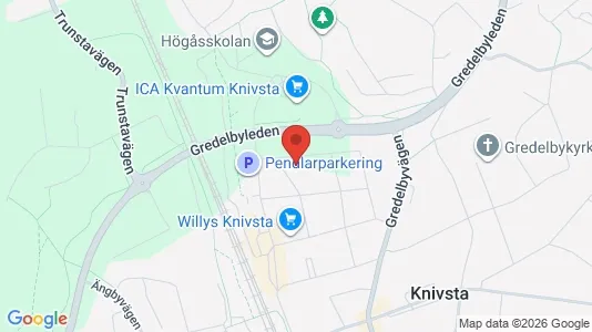 Apartments for rent i Knivsta - kort over placeringen