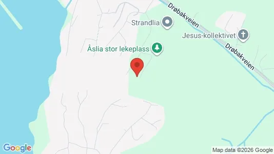Rooms for rent i Nesodden - kort over placeringen
