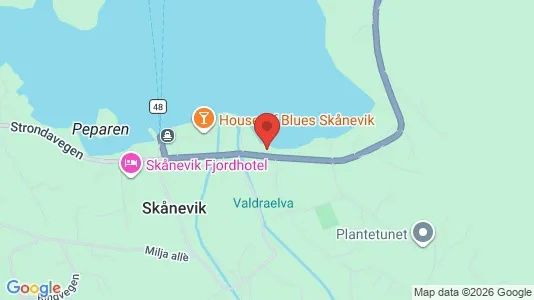 Apartments for rent i Etne - kort over placeringen